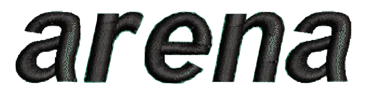 Arena — custom CSS stitch animation